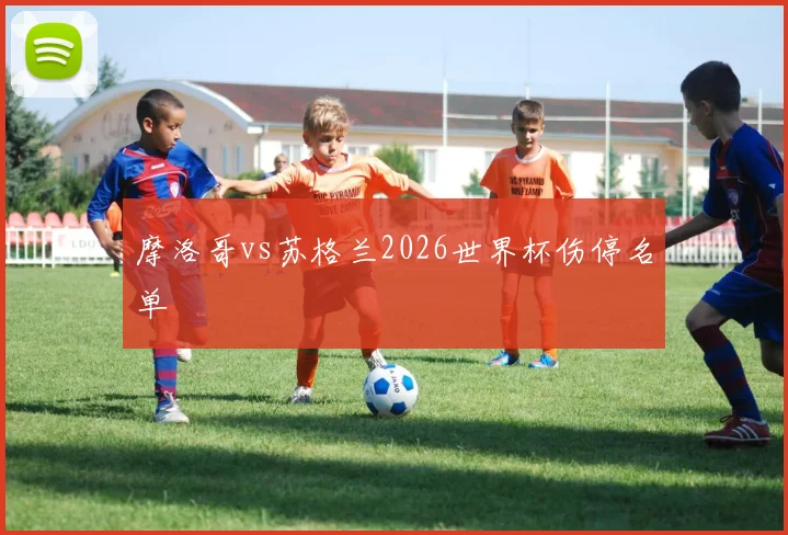 摩洛哥vs苏格兰2026世界杯伤停名单